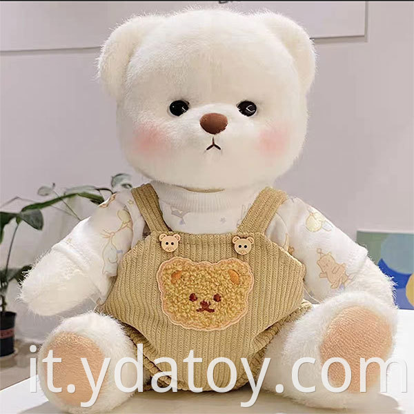 Plush White Teddy Bear